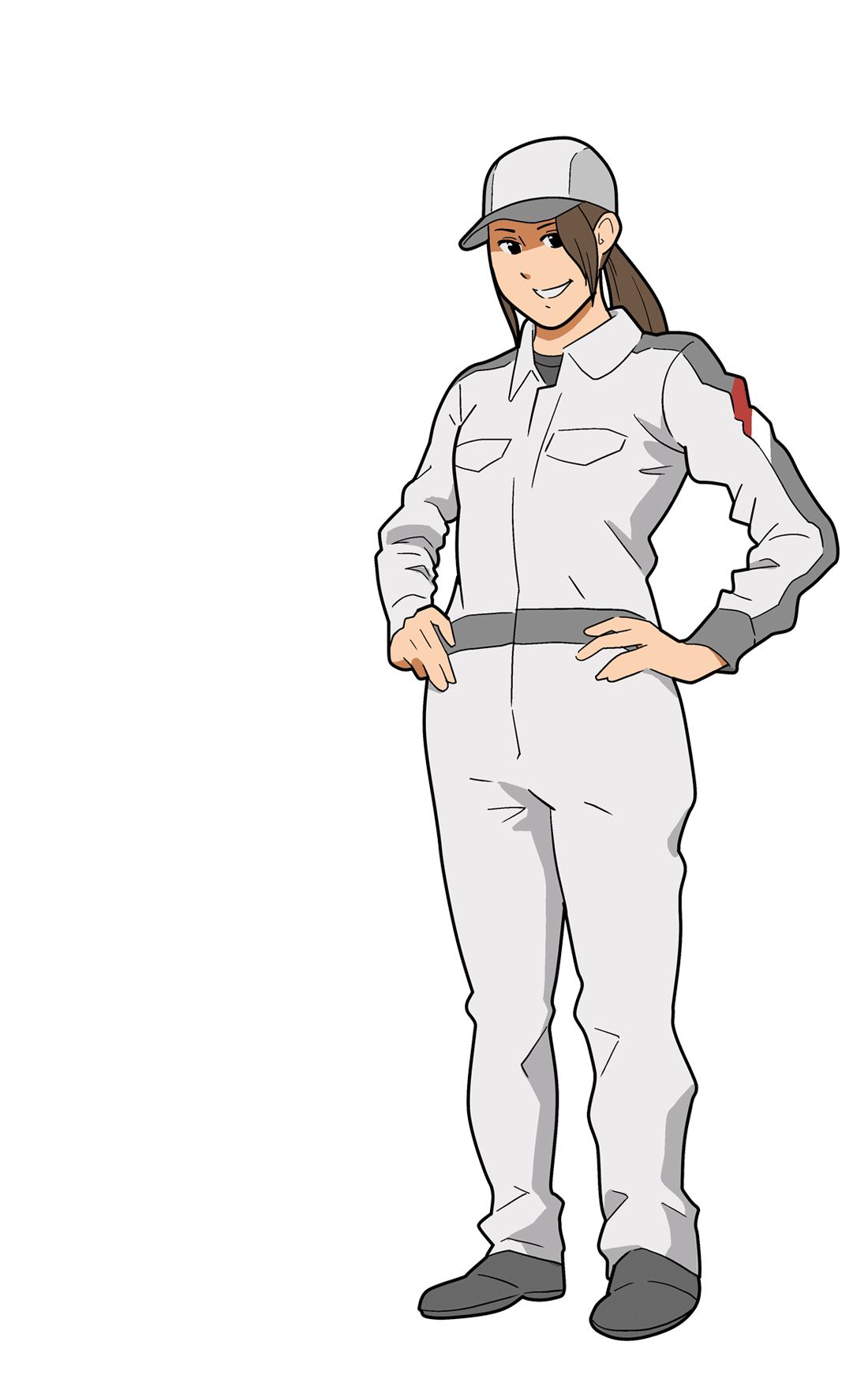 正社員の整備補助さん